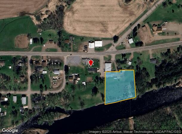 N8890 Maple St, Gilman, WI Parcel Map