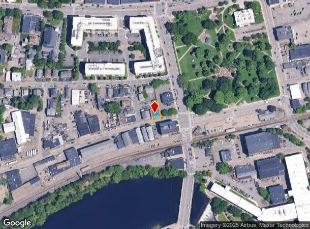 7 Felton St, Waltham, MA Parcel Map