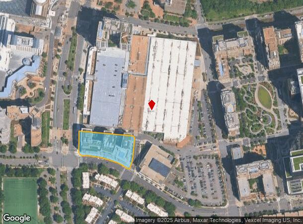 1200 S Fern St, Arlington, VA Parcel Map