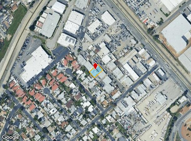  11255 Ilex Ave, Pacoima, CA Parcel Map