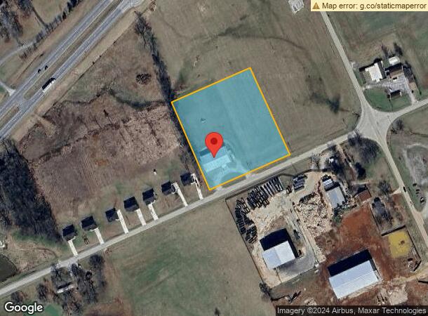  120 Pleasant View Dr, Auburn, KY Parcel Map