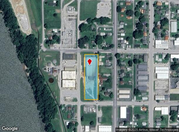 6Th St At Lafayette St, Tell City, IN Parcel Map