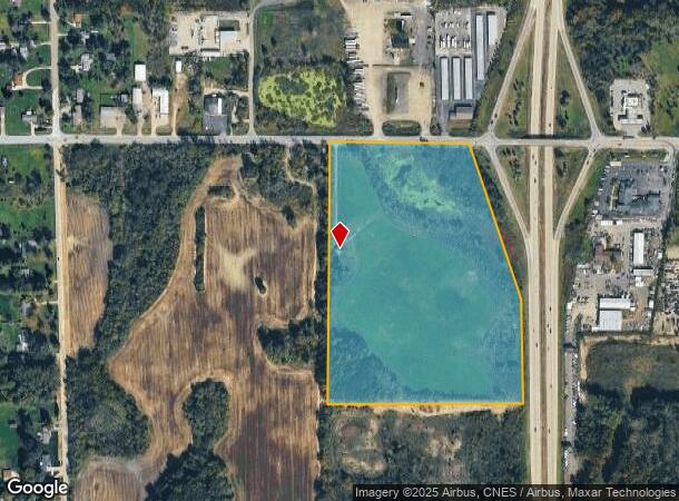 3383 W Thompson Rd, Fenton, MI Parcel Map