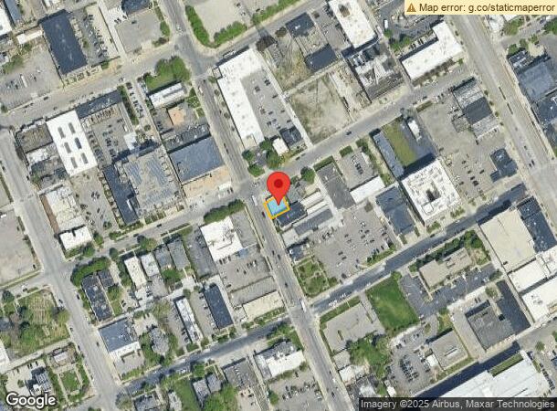  4160 Cass Ave, Detroit, MI Parcel Map