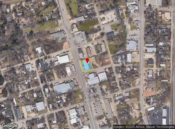  222 S Frazier St, Conroe, TX Parcel Map