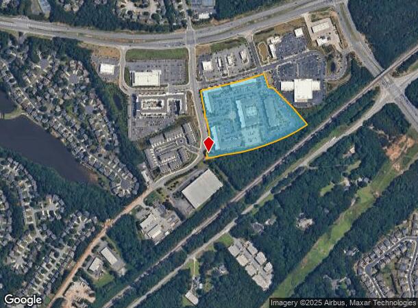  2370 Main St Nw, Duluth, GA Parcel Map