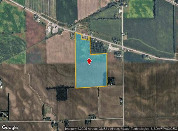  7000 E Us Highway 223, Blissfield, MI Parcel Map