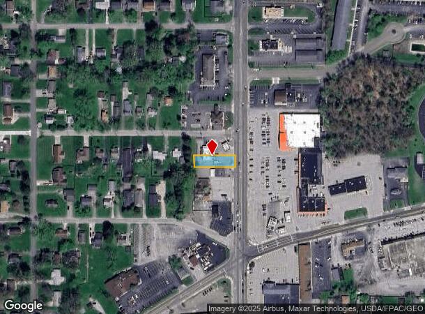  3670 S Meridian Rd, Youngstown, OH Parcel Map