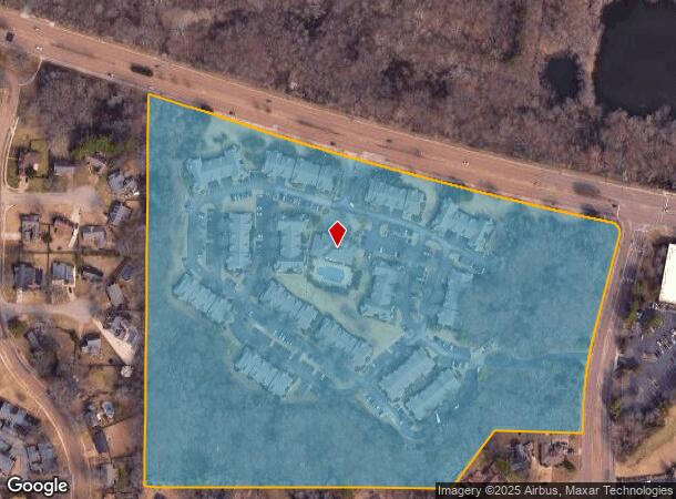 7109 Vineyard Way, Germantown, TN Parcel Map