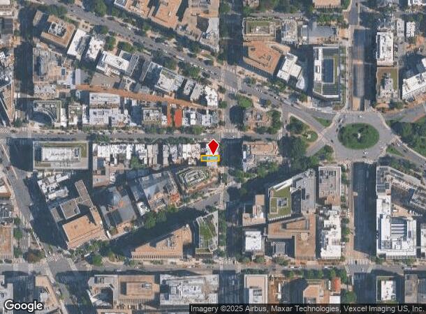  1228 17Th St Nw, Washington, DC Parcel Map