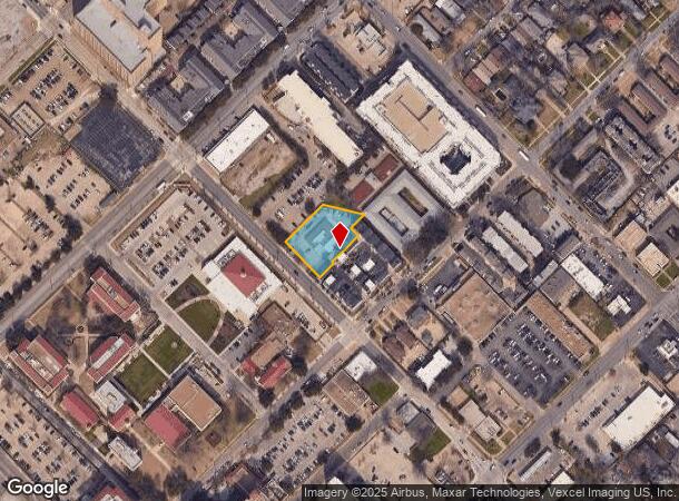 1190 N Haskell Ave, Dallas, TX Parcel Map