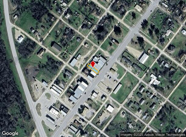 204 E Gassaway, Lott, TX Parcel Map