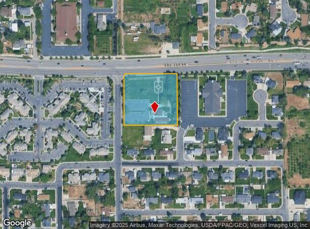  646 E 800 N, Orem, UT Parcel Map
