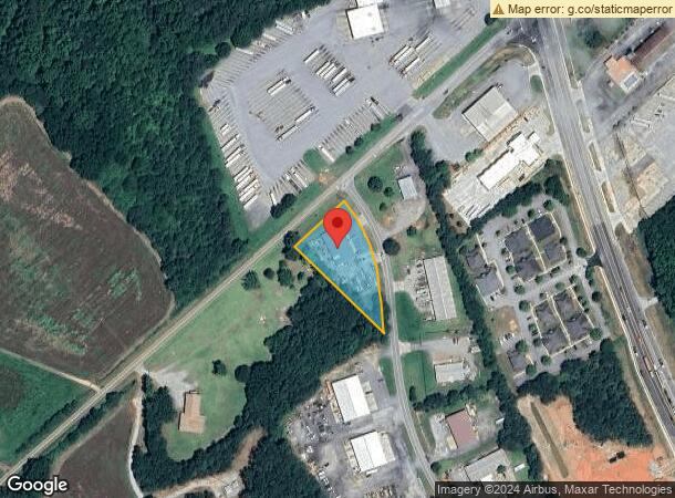  1011 Commerce Dr, Madison, GA Parcel Map