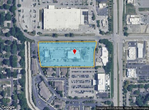  7211 W 97Th St, Overland Park, KS Parcel Map