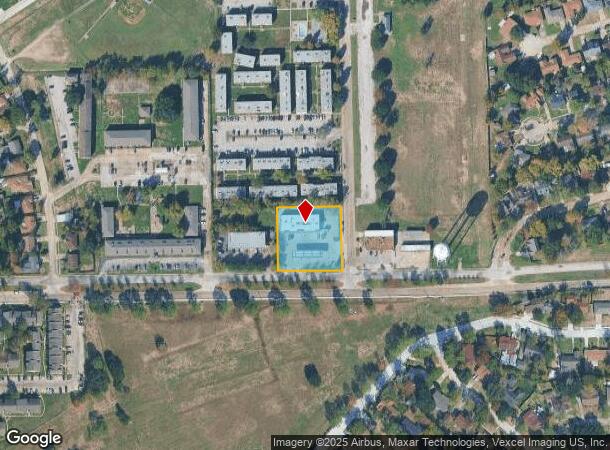  3700 W Baker Rd, Baytown, TX Parcel Map