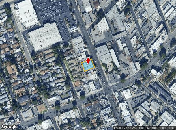 501 N Victory Blvd, Burbank, CA Parcel Map