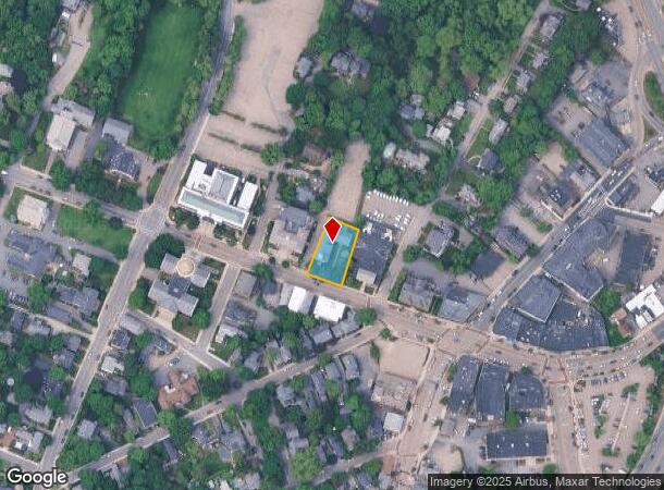  619 High St, Dedham, MA Parcel Map