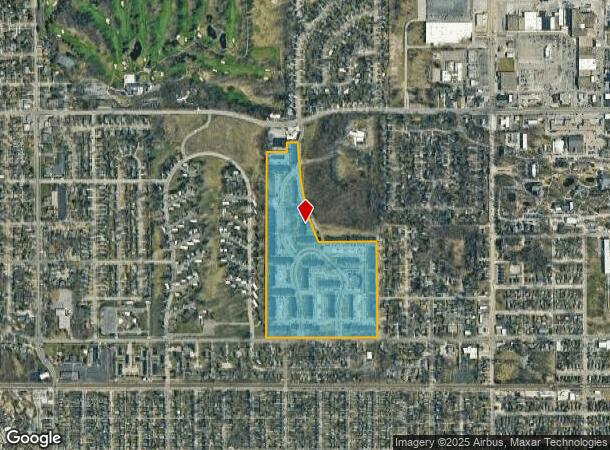 3100 E Park Jefferson Blvd, South Bend, IN Parcel Map