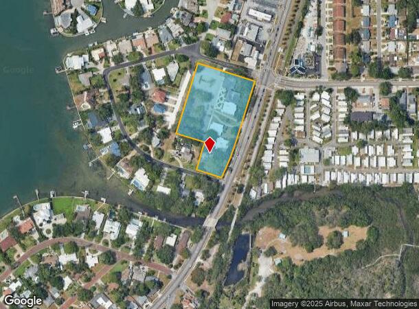  1952 Bayshore Blvd, Dunedin, FL Parcel Map