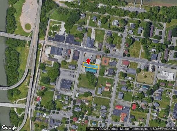  210 Main St, Huntington, WV Parcel Map