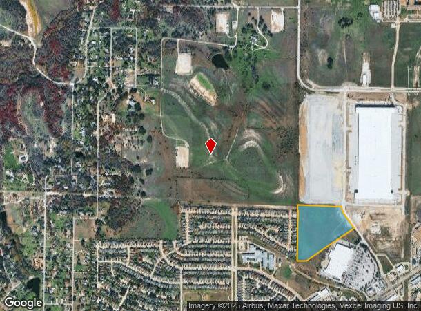 9551 Silver Creek Rd, Fort Worth, TX Parcel Map