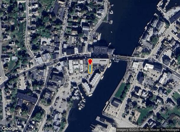  21 W Main St, Mystic, CT Parcel Map