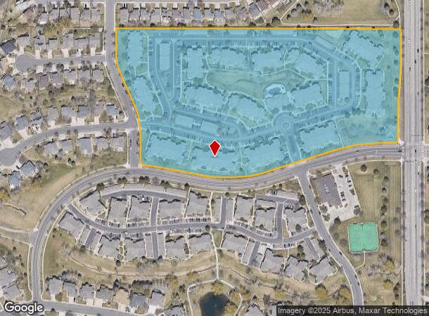2002 Battlecreek Dr, Fort Collins, CO Parcel Map