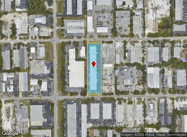  4227 Enterprise Ave, Naples, FL Parcel Map