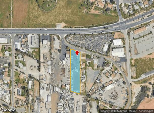  6315 Pedley Rd, Jurupa Valley, CA Parcel Map