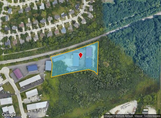  1305 Poplar Dr, Waukesha, WI Parcel Map