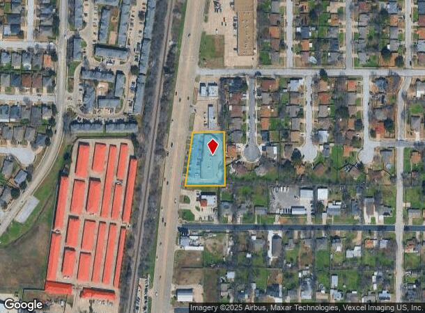 6420 Denton Hwy, Watauga, TX Parcel Map