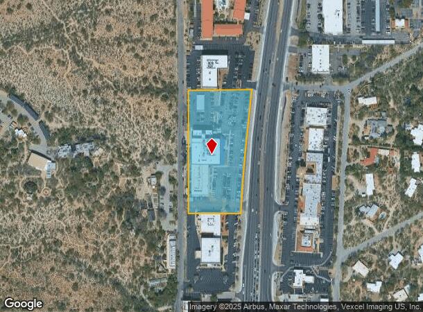  7315 N Oracle Rd, Tucson, AZ Parcel Map
