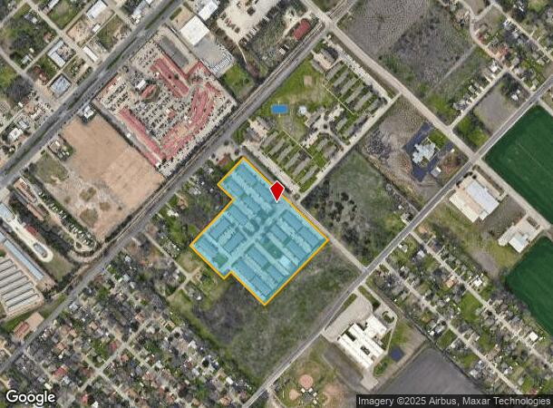  2425 S 21St St, Waco, TX Parcel Map