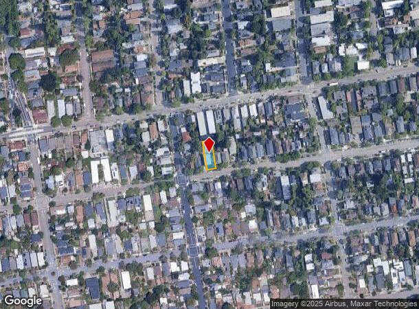 1711 Blake St, Berkeley, CA Parcel Map
