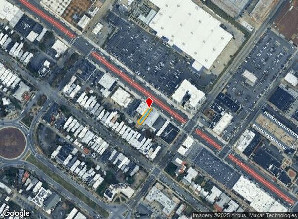  1617 W Broad St, Richmond, VA Parcel Map