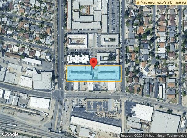  7700 Woodman Ave, Panorama City, CA Parcel Map