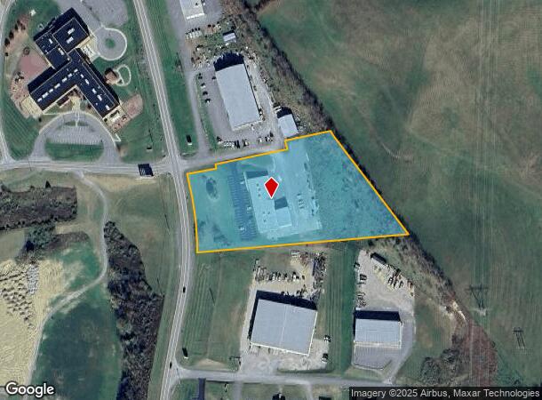  1097 Chaplin Rd, Morgantown, WV Parcel Map