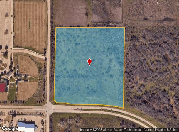  Spinks Rd, Lewisville, TX Parcel Map