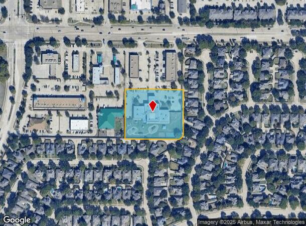 1207 W Mcdermott Dr, Allen, TX Parcel Map