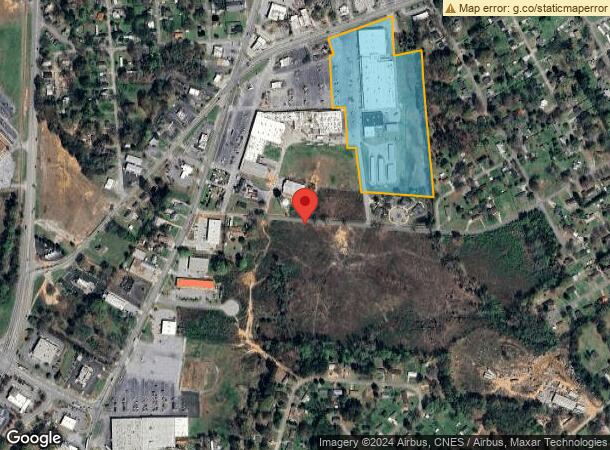  126 E Shockley Fry, Anderson, SC Parcel Map