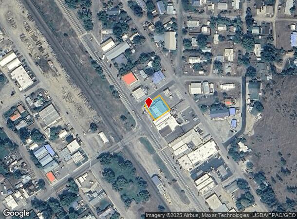 100 E Railroad Ave, Plains, MT Parcel Map