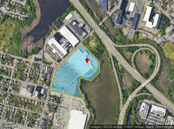  638 Quequechan St, Fall River, MA Parcel Map