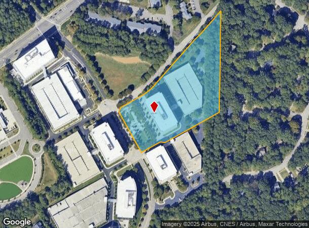 4140 Parklake Ave, Raleigh, NC Parcel Map