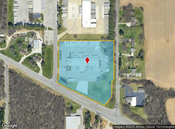  24831 Us Highway 20, South Bend, IN Parcel Map