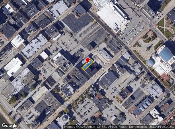  1026 Quarrier St, Charleston, WV Parcel Map