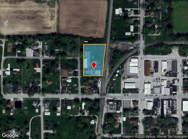  211 N West St, Roachdale, IN Parcel Map