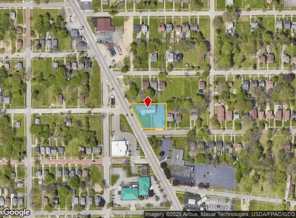  1413 Belmont Ave, Youngstown, OH Parcel Map