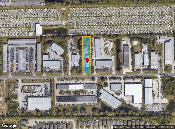  4180 Dow Rd, Melbourne, FL Parcel Map