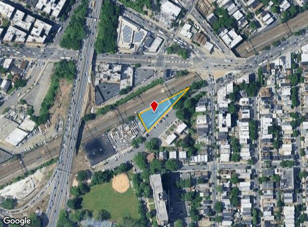  1571 Bronx River Ave, Bronx, NY Parcel Map